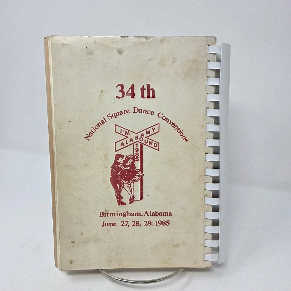 Vintage Taste Southern Cooking Recipe Book 1985 National Square Dance Convention
